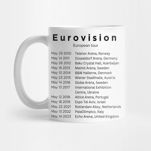 Eurovision tour by KIP